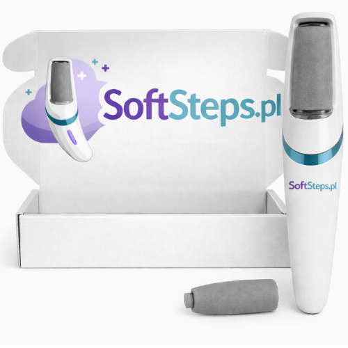 SoftSteps - Elektryczny pilnik do stóp i pięt